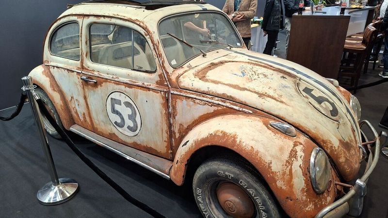 Und das war Nummer 2 der orignialen Herbi-Filmautos auf der Retro. (Bild: Dominsky –  »kfz-betrieb«)