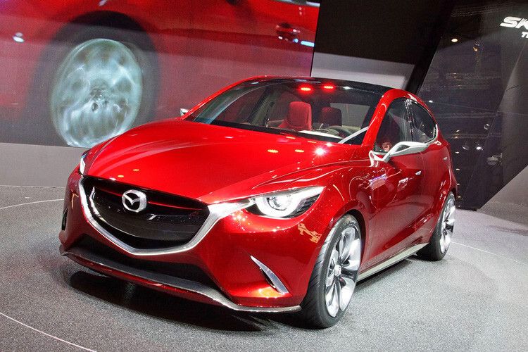 Die Kleinwagen-Studie Hazumi gibt einen recht konkreten Ausblick auf den kommenden Mazda2. (Foto: sp-x)