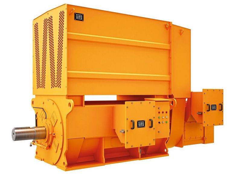 Die robuste M-Mining-Reihe ist für staubige Umgebungen im Erz- oder Zementsegment konzipiert. Verfügbar in den Baugrößen IEC 355 bis 1000, decken die neuen Schleifringläufermotoren einen Leistungsbereich von 250 kW bis 10.000 kW bei Frequenzen von 50 Hz oder 60 Hz ab. (WEG )