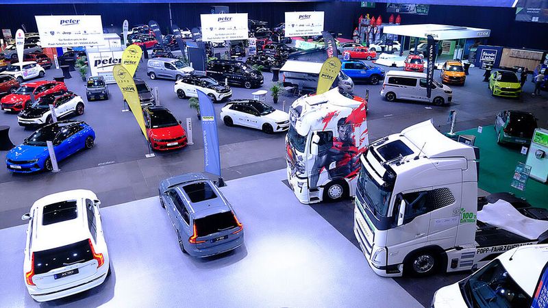 Auch Elektro-Lkw gibt es in Erfurt zu sehen. (Bild: VCG - Zietz)