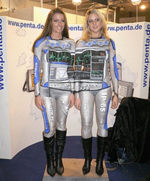 Ebenfalls typisch Logimat: Technik attraktiv präsentiert. (Archiv: Vogel Business Media)