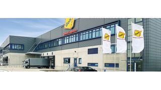Mit einem neuen Multiuser-Zentrum will Geis seinen Kunden Fresenius und Intersport eine erfolgreichere Kontraktlogistik ermöglichen. (Geis Gruppe)