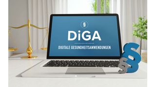 Damit Patienten DiGa sicher nutzen können, werden sie vom BfArM u. a. auf Einhaltung der Datenschutzanforderungen geprüft.  (Bild: MQ-Illustrations - stock.adobe.com)
