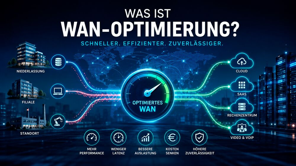WAN-Optimierung - Verbesserung der Datenübertragung im WAN erklärt