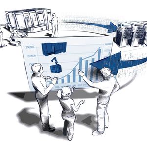 Mit Kubernetes lassen sich frei skalierbare Produktionssysteme steuern. (Bild:  Martin Riedel / Internet of Production.)