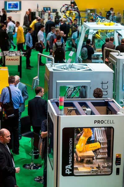 Fotoimpressionen von der Automatica 2014 (Bild: Messe München)