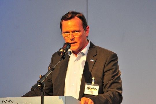 Frank Wörth von der Firma SKF vertrat den Wettbewerbssponsor Exponentia. (Foto: Schmidt)