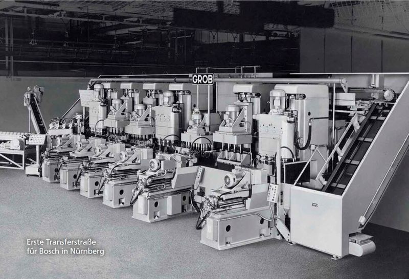 Erste Transferstrasse (Bild: Grob-Werke GmbH & Co. KG)