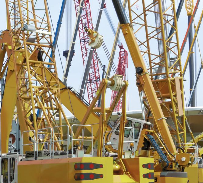 Bild 1: Proportionale Mobilwegeventile halten die Leistung von Hydrauliksystemen auf minimalem Niveau – bei energieaufwendigen Maschinen wie etwa im Baubetrieb sind deshalb besonders eindrucksvolle Einsparungen zu erreichen. (Bild: Wessel-Hydraulik)
