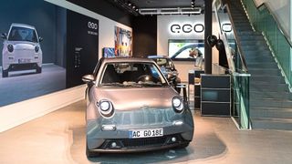 Blick in den E-Go-Brandstore in Hamburg. (Bild: Next E-Go Mobile SE)