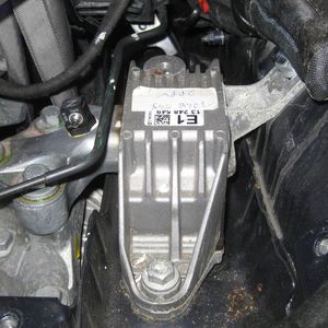 Herkömmliche Motorlagerung