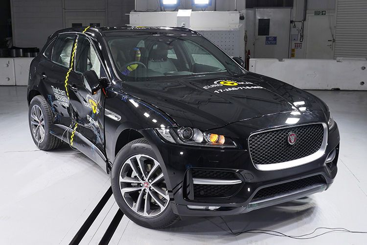 ...den Jaguar F-Pace. (Bild: NCAP)