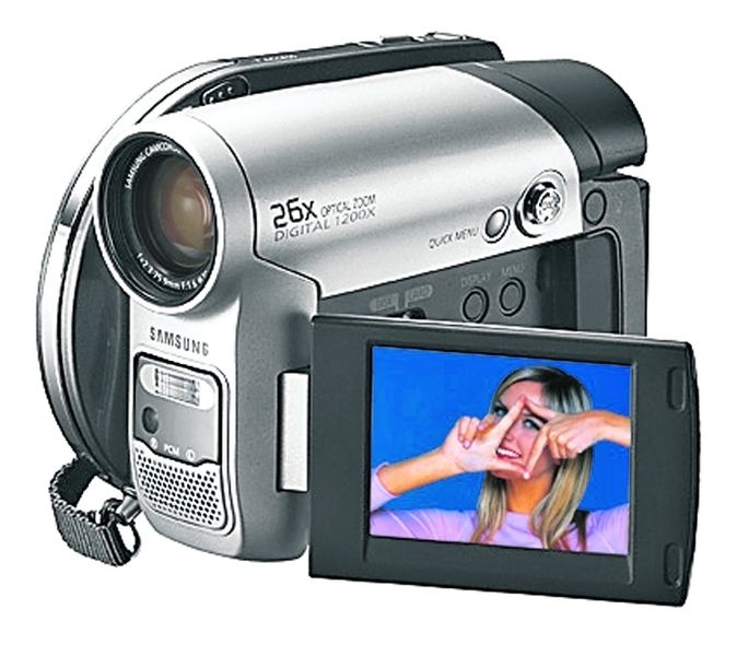 Samsung. Beim VP-DC563 erwartet den Anwender ein 26facher optischer Zoom (Archiv: Vogel Business Media)