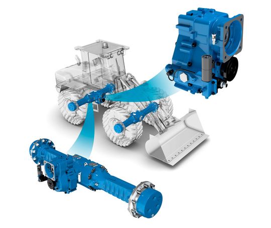 Easy-Shift-Getriebe für Radlader(Bild:  Comer Industries)