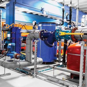A typical process plant has a large network of pipes and equipment