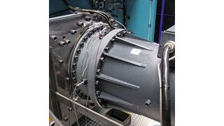 Servox-Planetengetriebe 160 mit Motor an einer 630-t-Presse. Bild: Desch (Archiv: Vogel Business Media)