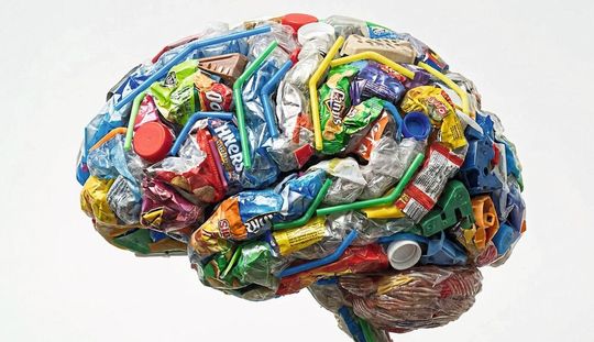 Im Gehirn reichern sich 7- bis 30-mal höhere Mikroplastik-Konzentrationen an als in Leber oder Niere. Die höchste Belastung zeigen Studien bei Spendern mit Demenz. (Symbolbild)(Bild:  Gemini / KI-generiert)
