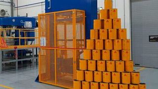 The locally produced epoxy resins are an important component of Sika’s flooring solutions.  (Sika)