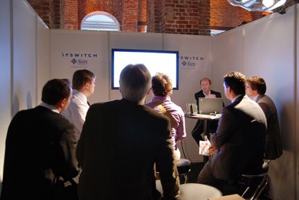 Diskussionsrunde bei Ipswitch (Archiv: Vogel Business Media)