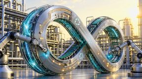 Alles hat ein Ende – nur der Rohstoff nicht? In Zeiten von Handelskonflikten und Ölkrisen ist die Circular Economy wieder gefragt. (Bild: KI-generiert)