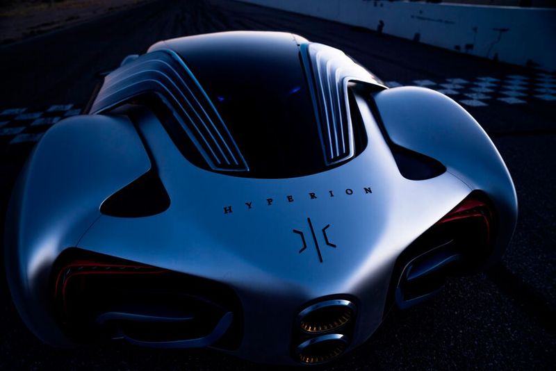 Detailansicht des XP-1 von vorn. (Bild: Hyperion Motors)