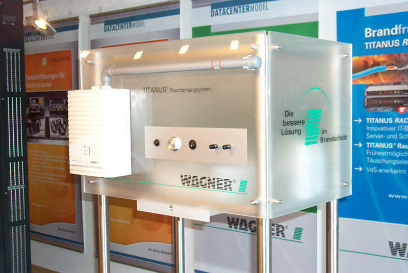 Brandfrühesterkennung mit dem Titanus Rauchansaugsystem der Wagner Group. (Archiv: Vogel Business Media)