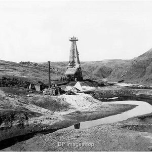 Bohrung in Persien 1905. Foto:BP