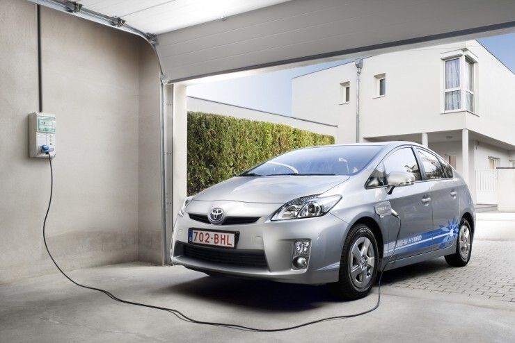 Für Pendler mit eigener Garage eignet sich der Plug-in-Prius perfekt. (Archiv: Vogel Business Media)