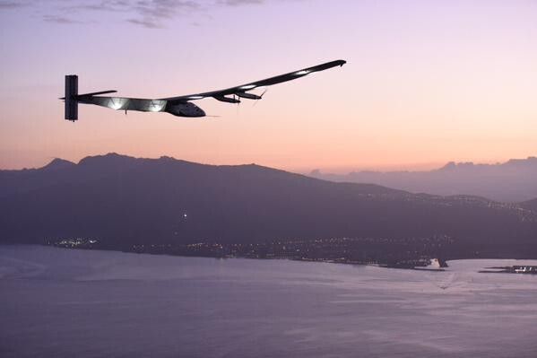 Flug 8 Nagoya - Kalaeloa, Hawaii (USA): Impressionen (Bild; Solar Impulse)
