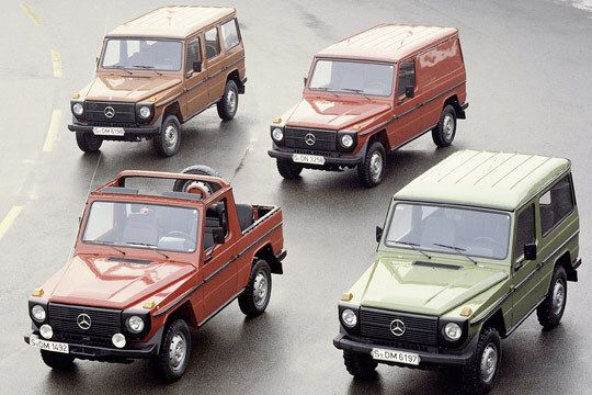 Die G-Klasse ist der Klassiker für alle Offroad-Freunde: Seit 30 Jahren geht es mit dem Kasten auf vier Rädern ins Gelände. (Archiv: Vogel Business Media)