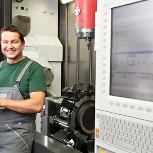 Rundteilefertigung bei Netzsch(Bild:  Netzsch)