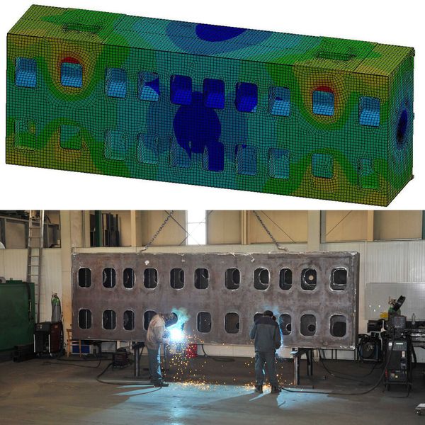 Alles aus einer Hand: Raiser Engineering berechnet und konstruiert das Maschinenportal und die Fachleute der Klaus Raiser GmbH setzen die Pläne dann um. (Bild: Raiser)