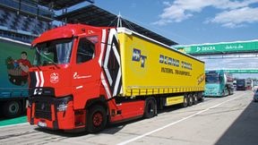 Auf dem Dekra Nutzfahrzeug Zukunftstag hatten die Teilnehmer die Gelegenheit, elektrische Lkw auf dem Dekra-Testge- lände auszuprobieren. (Bild: Wenz)