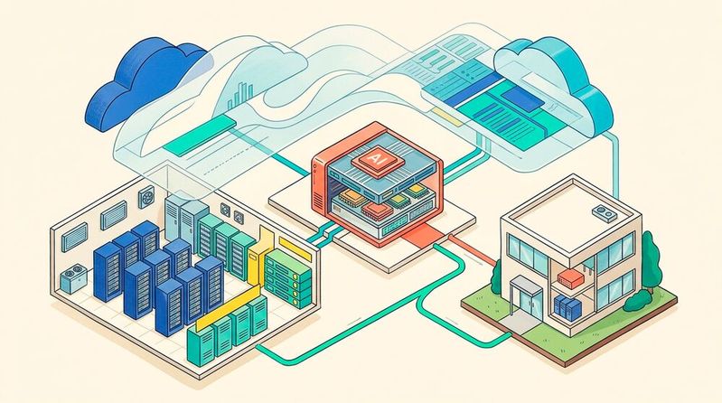 ADN erweitert mit Pyramid das Infrastrukturangebot für Partner um flexibel konfigurierbare Server-, Storage-, Hybrid-Cloud-, Edge- und KI-Lösungen.(Bild:  Gemini / KI-generiert)