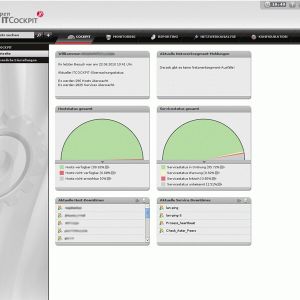 open-ITCockpit: Die Startseite