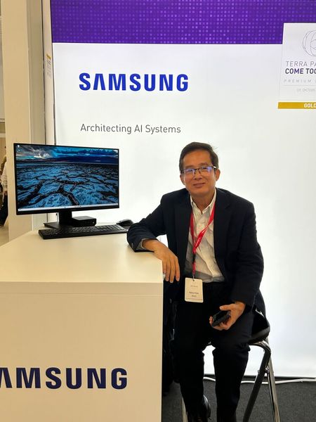 Nguyen Duc (SAMSUNG) freut sich auf viele gute Gelegenheiten zum Netzwerken. (Bild: Vogel IT-Medien GmbH)