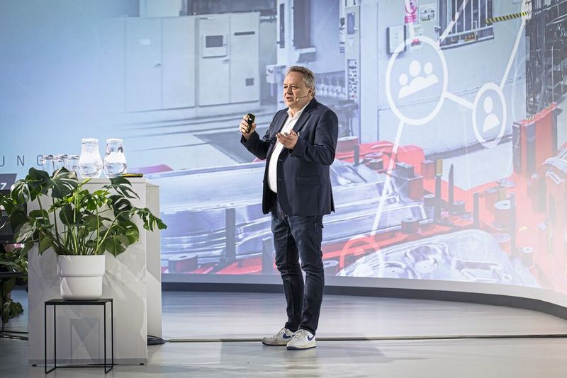 Impressionen der 4. Fachtagung „Mehr Effizienz im Presswerk“ am 15. Juni 2023 in Würzburg. (Bild: VCG/Stefan Bausewein)
