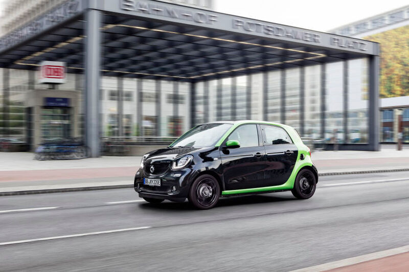 Platz 6: Smart Forfour Electric Drive, 2.552 Neuzulassungen (Daimler)