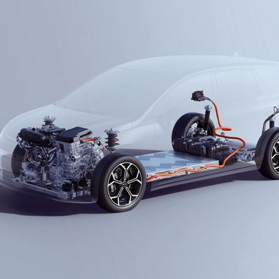 Range Extender: In the BYD Dolphin, the parallel hybrid system operates almost exclusively using a series strategy. (Image:BYD)