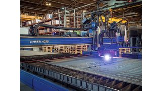 Seit 1954 produziert Liebherr in Biberach mit derzeit rund 1.600 Mitarbeitern maßgeschneiderte Turmdrehkrane für den nationalen und internationalen Vertrieb. Dabei setzt man auch auf das Brennschneiden. (Bild: Zinser)