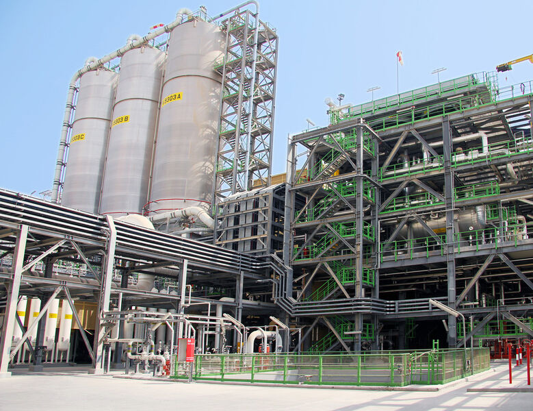 QAPCOs neueste Anlage kann 300.000 Jahrestonnen LDPE erzeugen, wodurch die Jahresproduktionskapazität von LDPE auf 700.000 Tonnen erhöht wird. (Bild: Qatar Petrochemical Company (QAPCO) QSC)