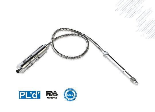 Die Massedrucksensoren der Baureihe IL I mit IO-Link und Überdruckabschaltung nach PL d gestatten die Selbstdiagnostik zur vorbeugenden Wartung.(Bild:  GEFRAN)