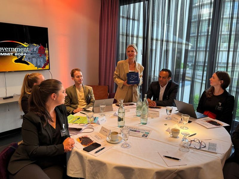 ... und Janine Werner, Landeskoordinatorin Registermodernisierung, Rheinland-Pfalz. (©Vogel IT-Akademie)