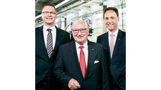Die Geschäftsführung (v. li.): Carsten Ringelmann, Peter Kruft, Guido Grandi. (WKW)