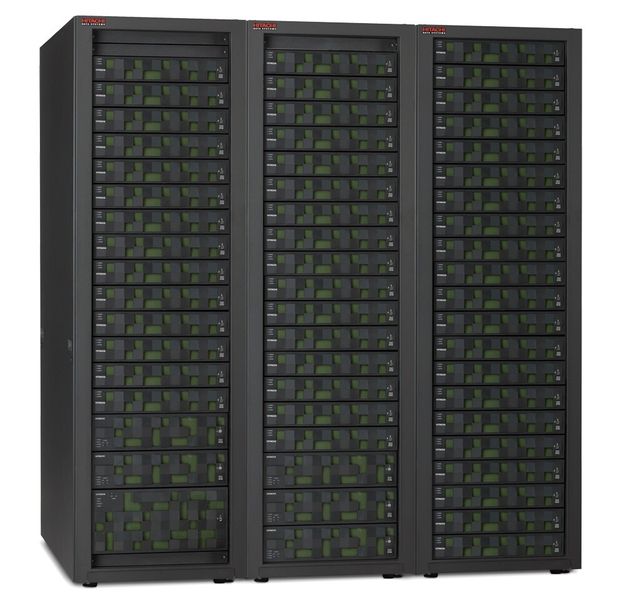 Das Hitachi Unified Storage 150 kann jetzt auch mit Flash-Modulen bestückt werden. (Hitachi)