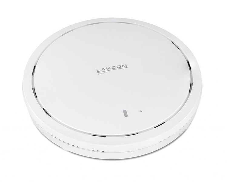 Lancom LW-600: Durchsatzstarker Access Point der neuesten Wi-Fi 6 Generation mit hervorragendem Preis-Leistungs-Verhältnis. Durch sein modernes, unauffälliges Design fügt er sich harmonisch in Umgebungen wie Hotels, kleine Büros und Praxen oder kleine Schulen ein. (Lancom Systems)