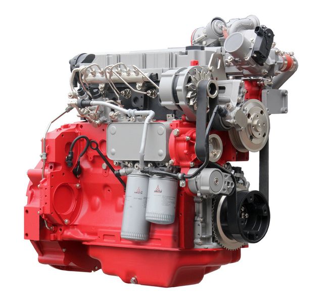 Für den Einsatz in mittelgroßen und schweren Geräten stehen die 4- und 6-Zylinder Reihenmotoren TCD 4.1 und TCD 6.1 zur Verfügung. (Bild: Deutz)