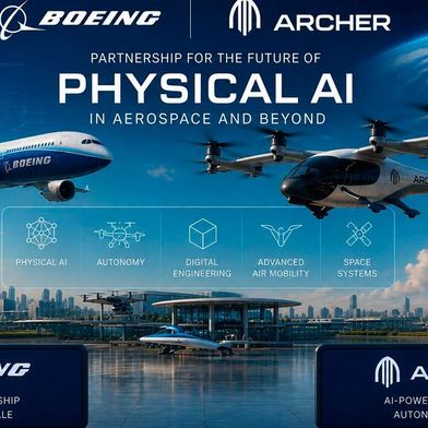 Archer plans to acquire Boeing subsidiaries Wisk, SkyGrid, and Insitu. (Image:AI-generated)