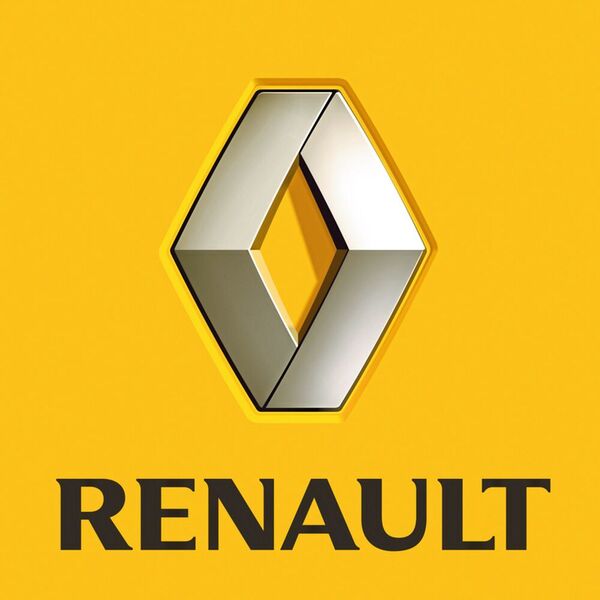 1992 präsentierte sich das Renault-Markenlogo derart. (Renault)