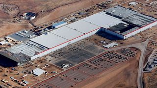 Die Batterie-Produktion in Teslas Gigafactory in Nevada läuft unrund. (Tesla)